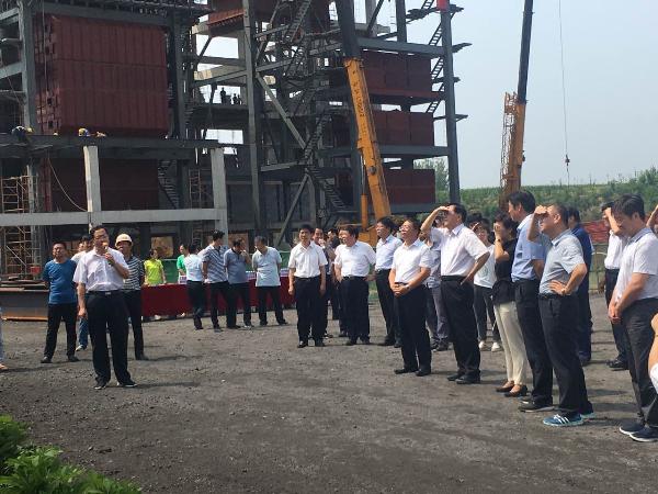 Welcome to Shanxi visit yicheng district heating project vis